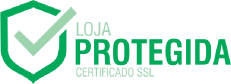 Selo SSL Loja Protegida.